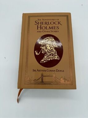 The Adventures of Sherlock Holmes and Other Stories - Tan Hardcover